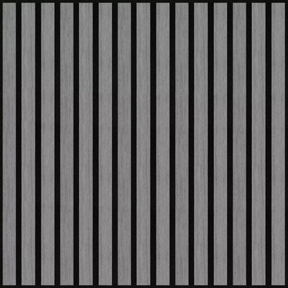 Pack of 4 Square Wood Acoustic Wall Panels 600mm x 600mm With 1x Free Adhesive