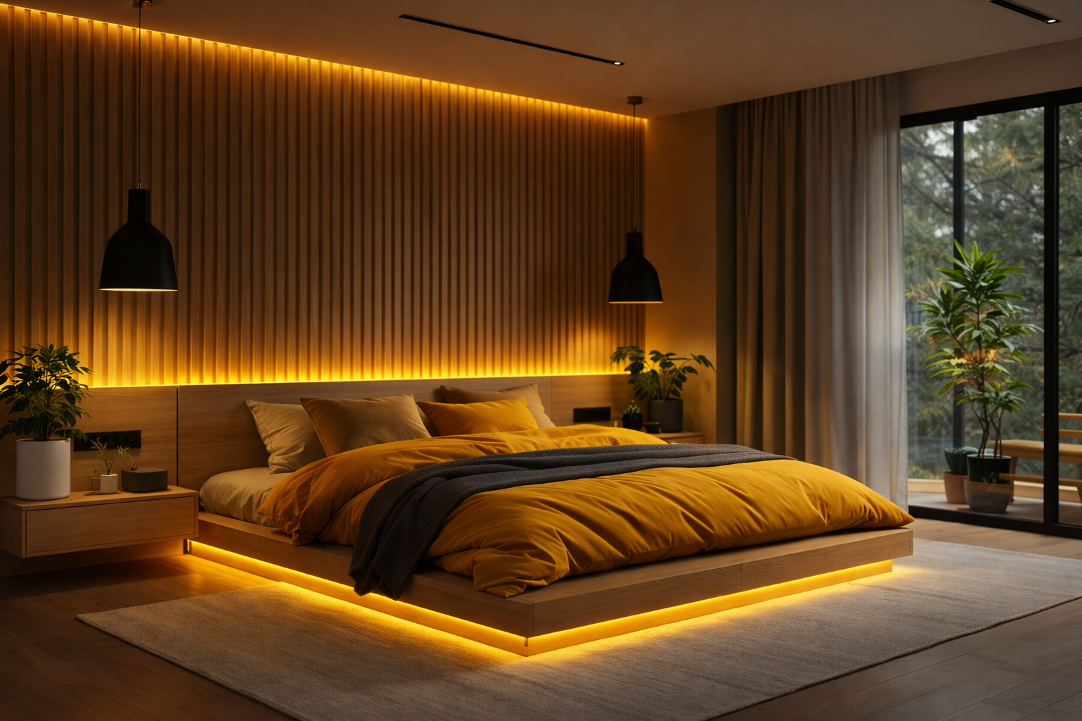 Flexibel akustikpanel – 270 × 110 cm