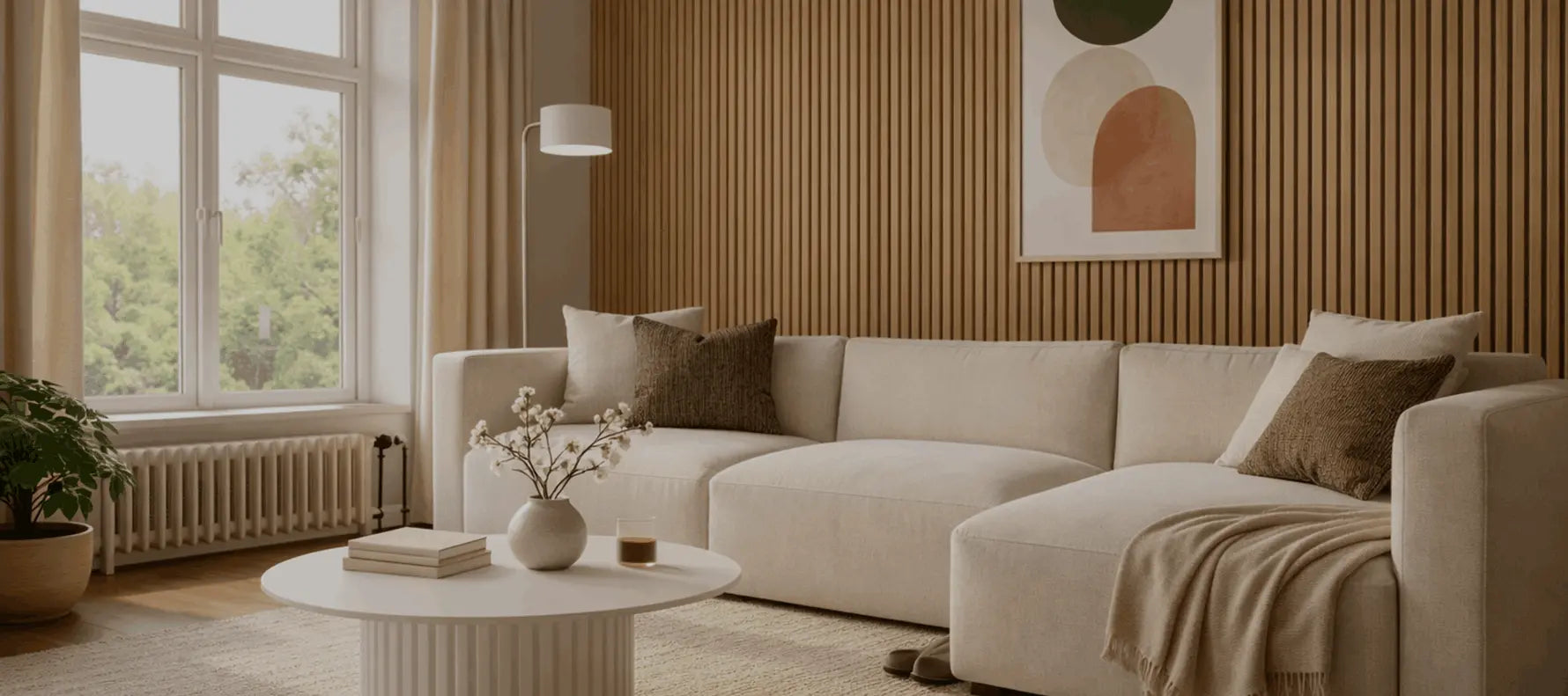 Flexibel akustikpanel – 270 × 110 cm